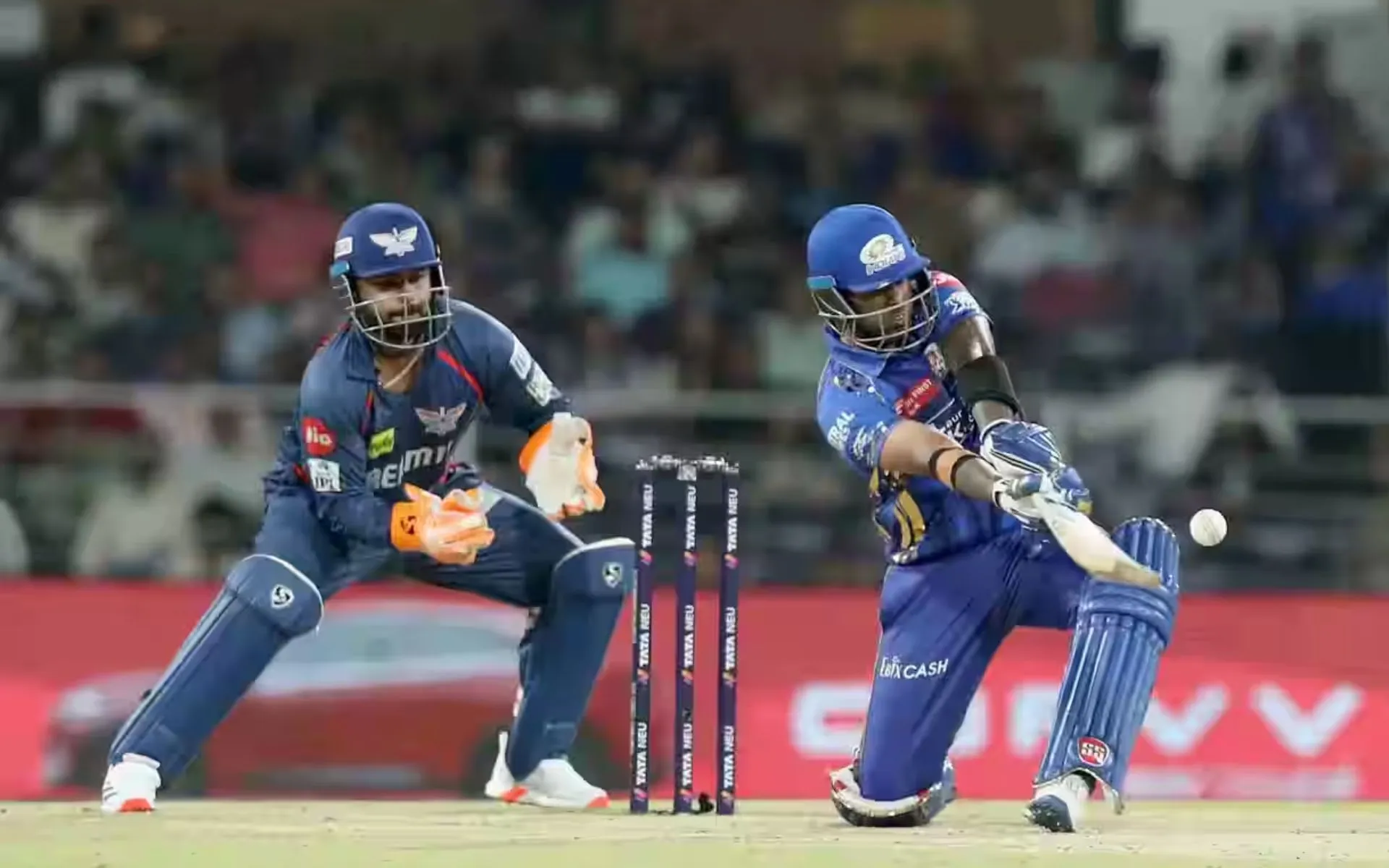 LSG defeated MI  in yesterday's IPL match [Source: @iplt20.com]